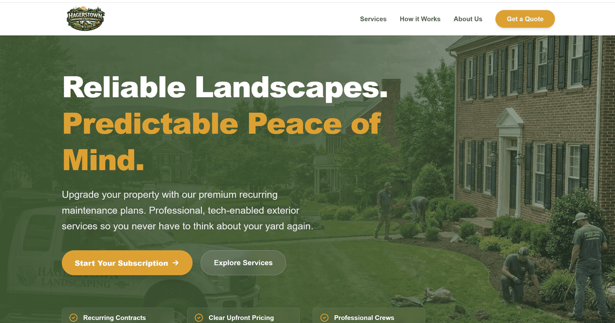 Hagerstown Landscaping